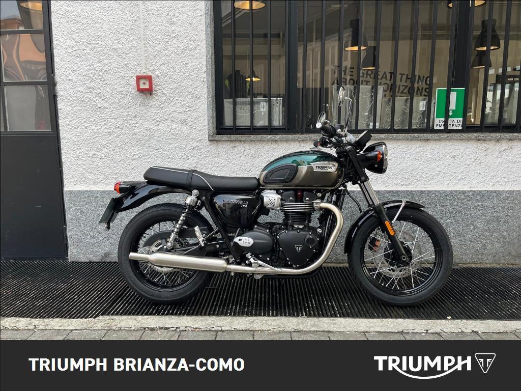 TRIUMPH Bonneville 900 T100 Competition Green/Ironstone E5+