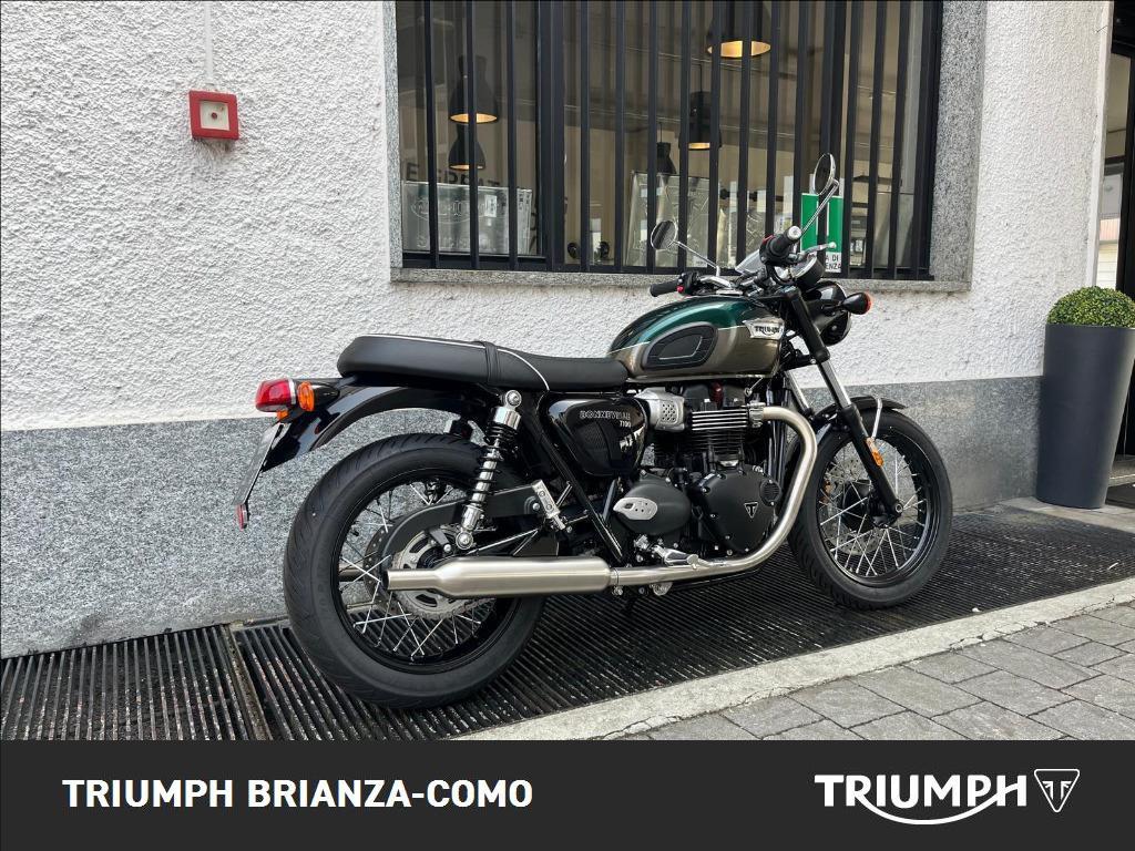 TRIUMPH Bonneville 900 T100 Competition Green/Ironstone E5+